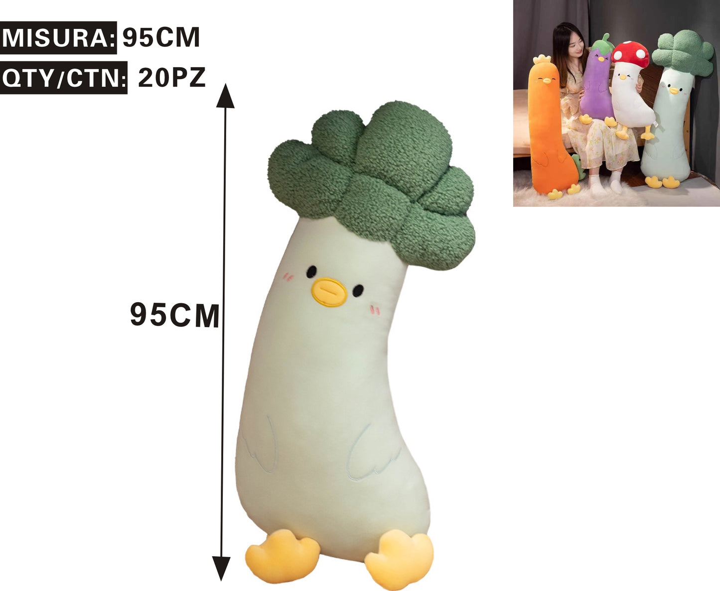 🥦 Peluche Broccolo