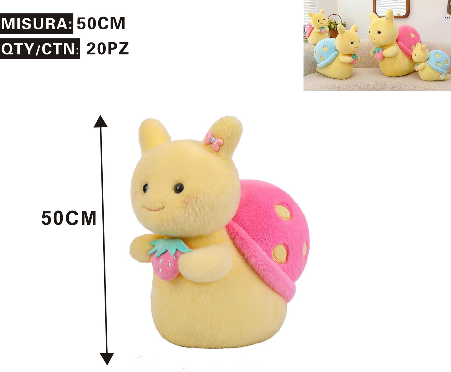 ๐ Peluche Lumaca