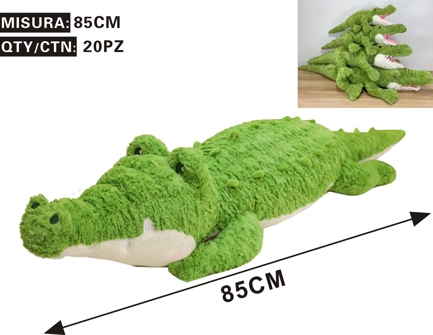 ๐ Peluche Coccodrillo