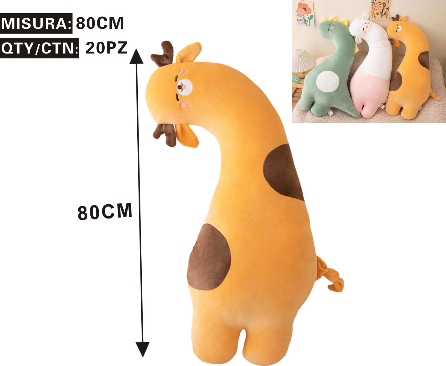 ๐ฆ Peluche Giraffa Maculata
