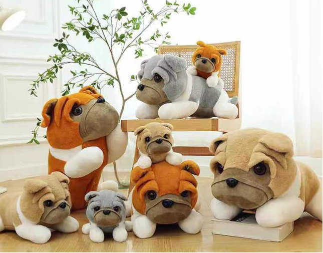 🐶 Peluche Bulldog