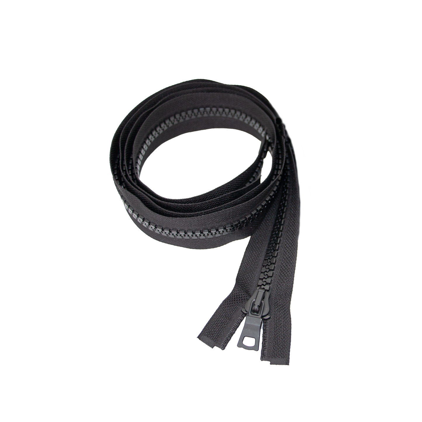 Cerniere Zip Alta Qualità - Nero NERO, 80 CM, Misura della catena: #8
