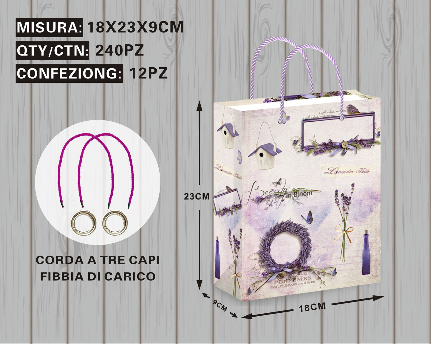 Borsa Regalo Botanica Audace