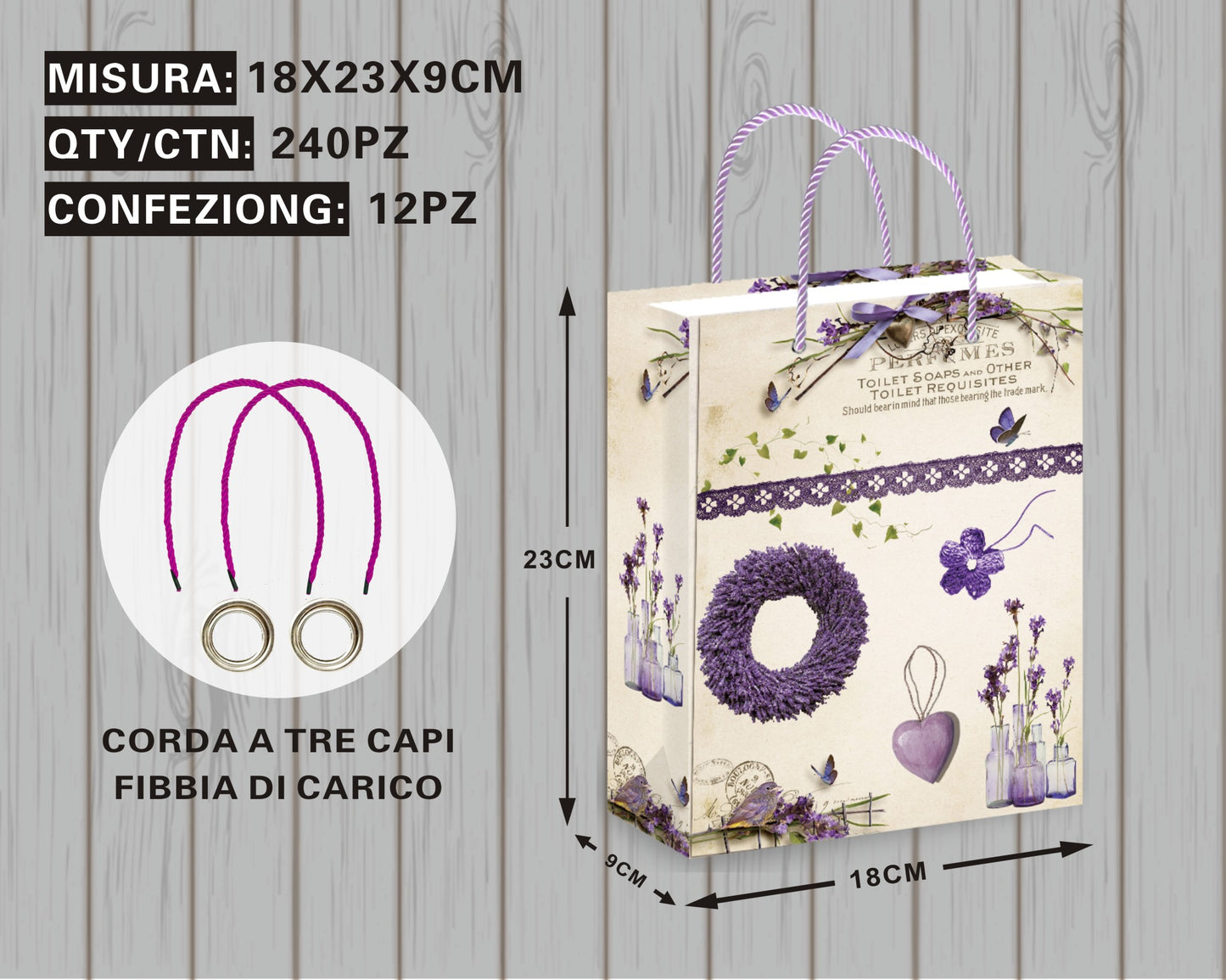 Borsa Regalo Botanica Audace