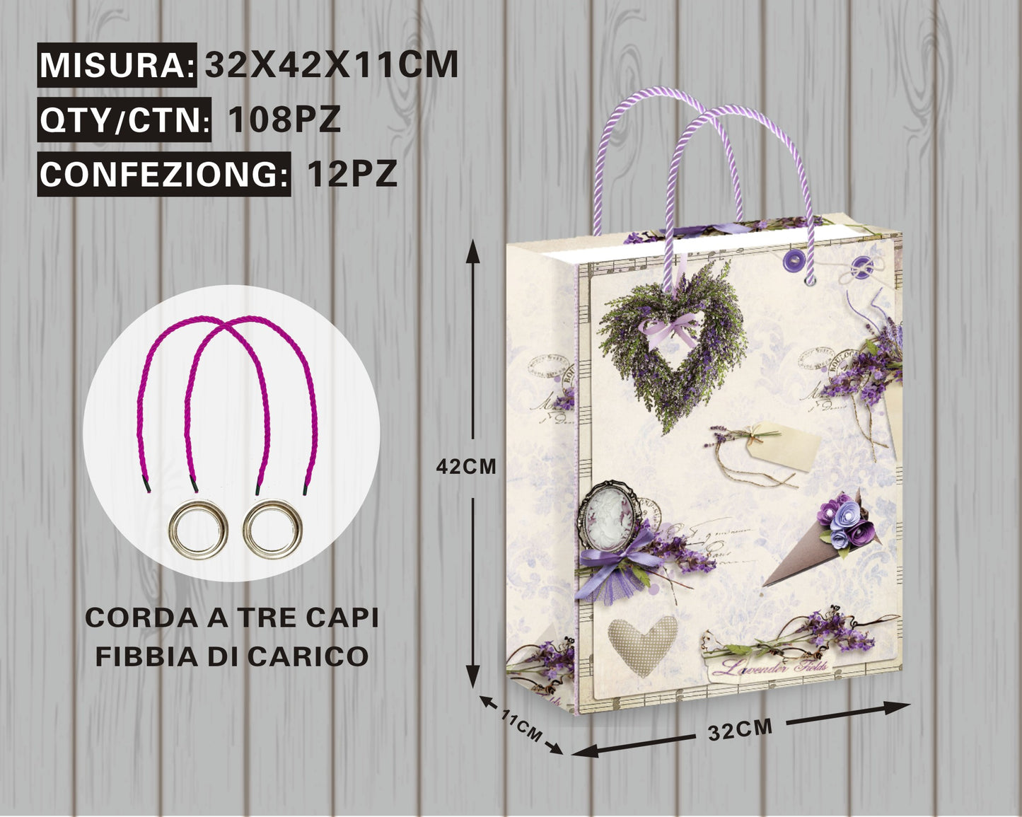 Borsa Regalo Botanica Audace
