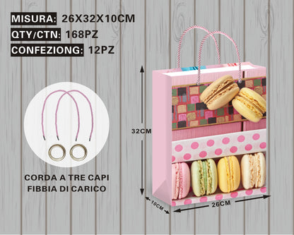 Borsa Regalo con Dettagli Golosi