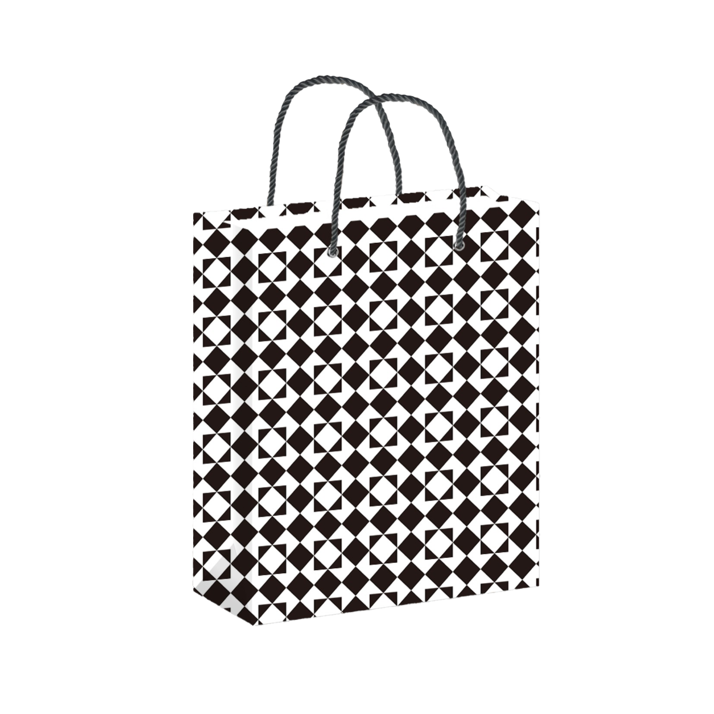 Borsa Regalo con Motivo a Scatole