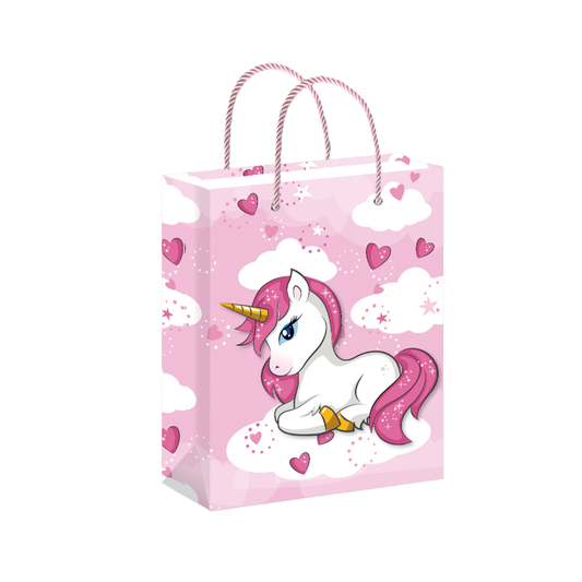 Borsa Regalo con Unicorni