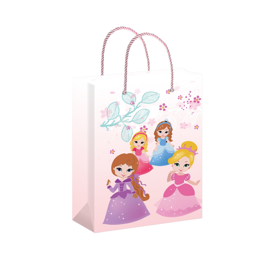 Borsa Regalo con Ragazze Cartoon