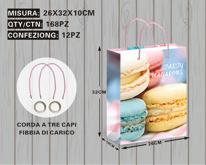 Borsa Regalo con Dettagli Golosi