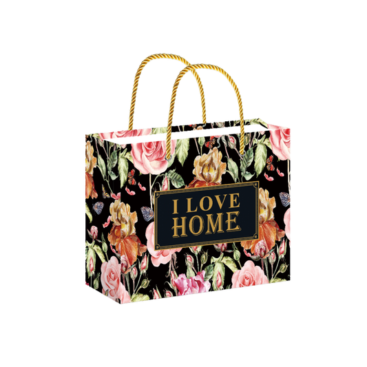 Borsa Regalo Elegante con Fiori