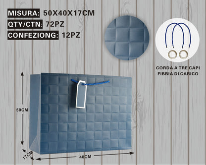Busta Regalo Trapuntata BLUIS GREEN – Eleganza & Raffinatezza in Ogni Dettaglio