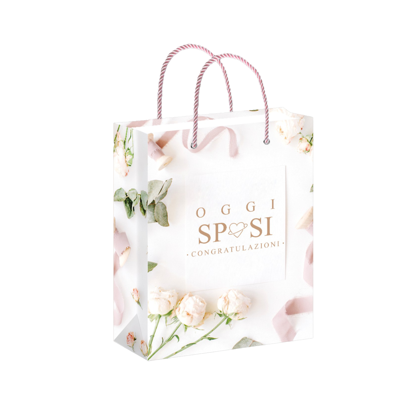 Borsa Regalo con Scritta “Congratulations”