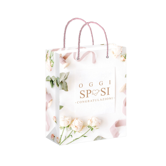 Borsa Regalo con Scritta “Congratulations”