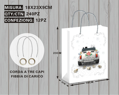 Borsa Regalo con Foto di Auto