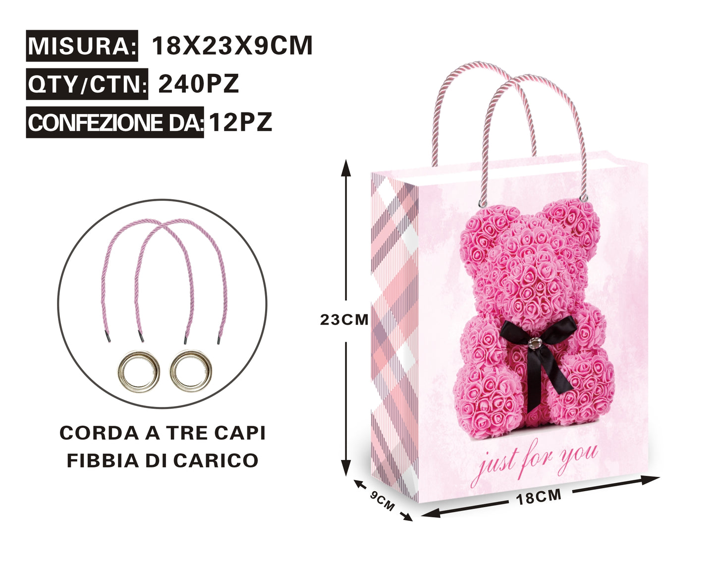 Dettagli di stile nelle buste regal