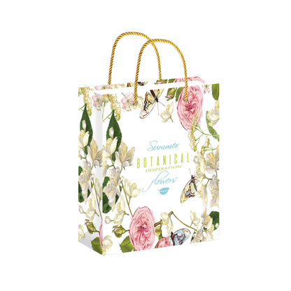 Borsa Regalo Elegante con Fiori