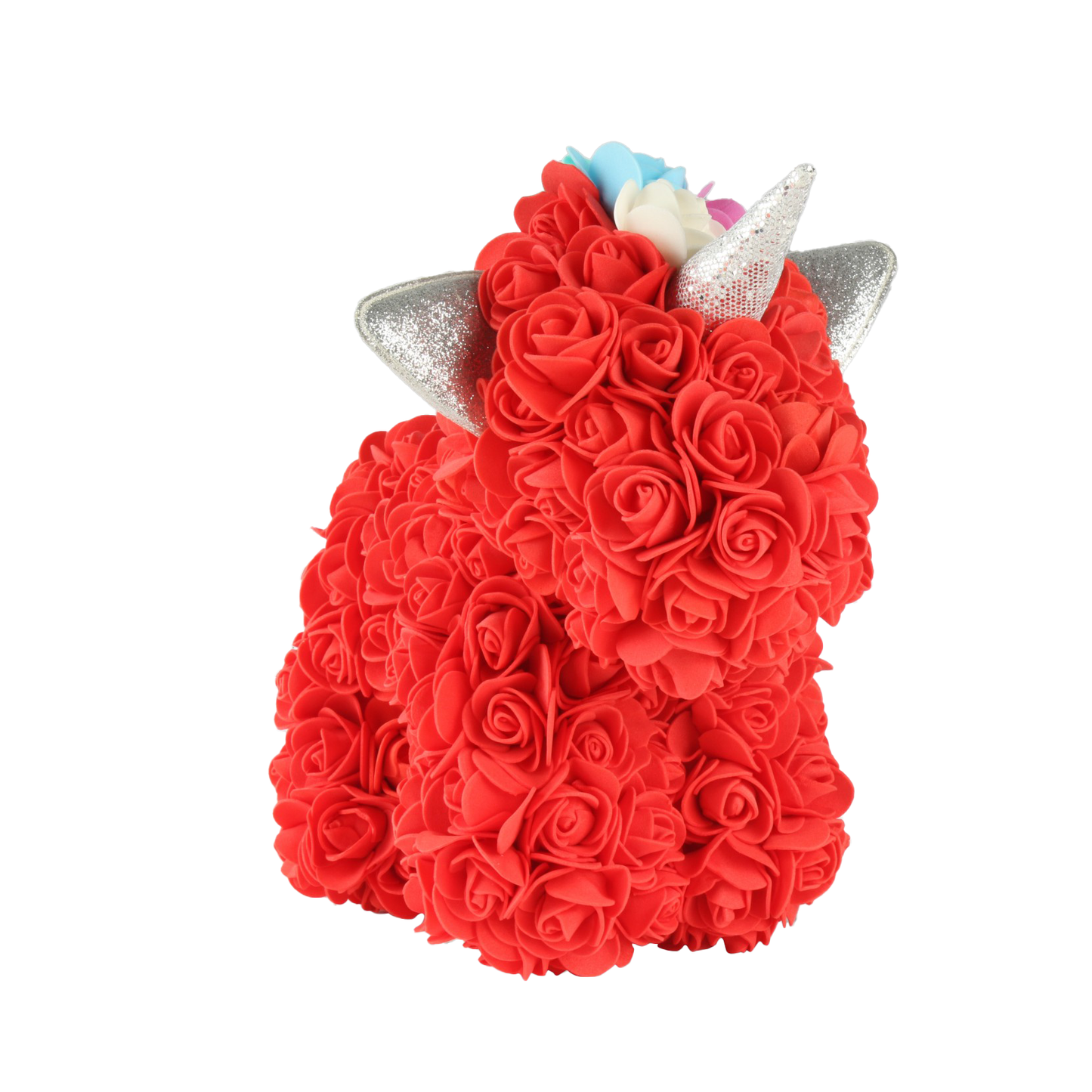 Unicorno di Rose Incantato – Un Sogno che si Avvera -  Rosso