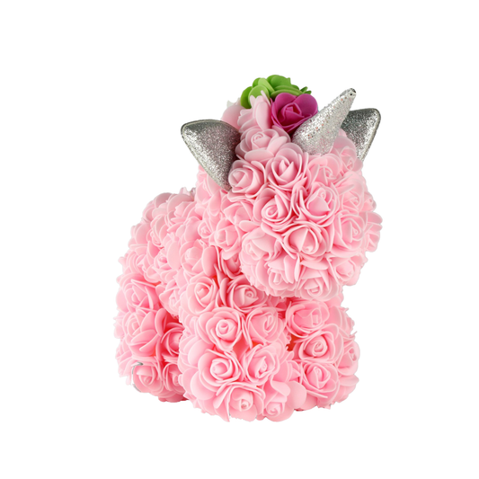 Unicorno di Rose Incantato – Un Sogno che si Avvera - Rosa