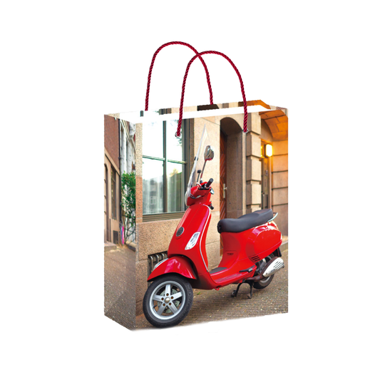 Borsa Regalo con Foto di Scooter 🛵