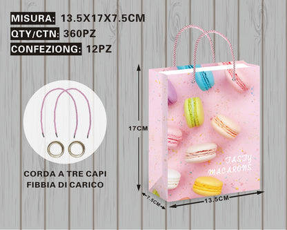 Borsa Regalo con Dettagli Golosi
