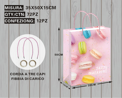 Borsa Regalo con Dettagli Golosi