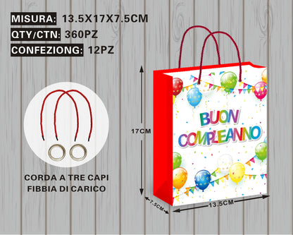 Dettagli di stile nelle buste regalo