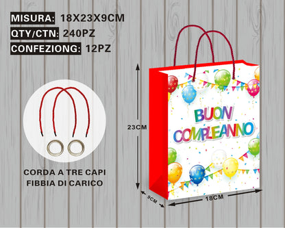 Dettagli di stile nelle buste regalo