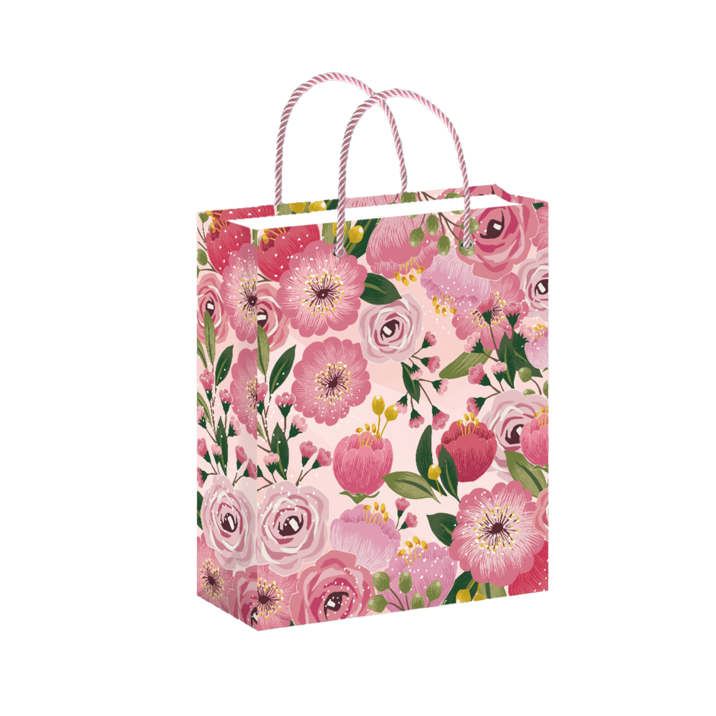 Borsa Regalo Elegante con Fiori