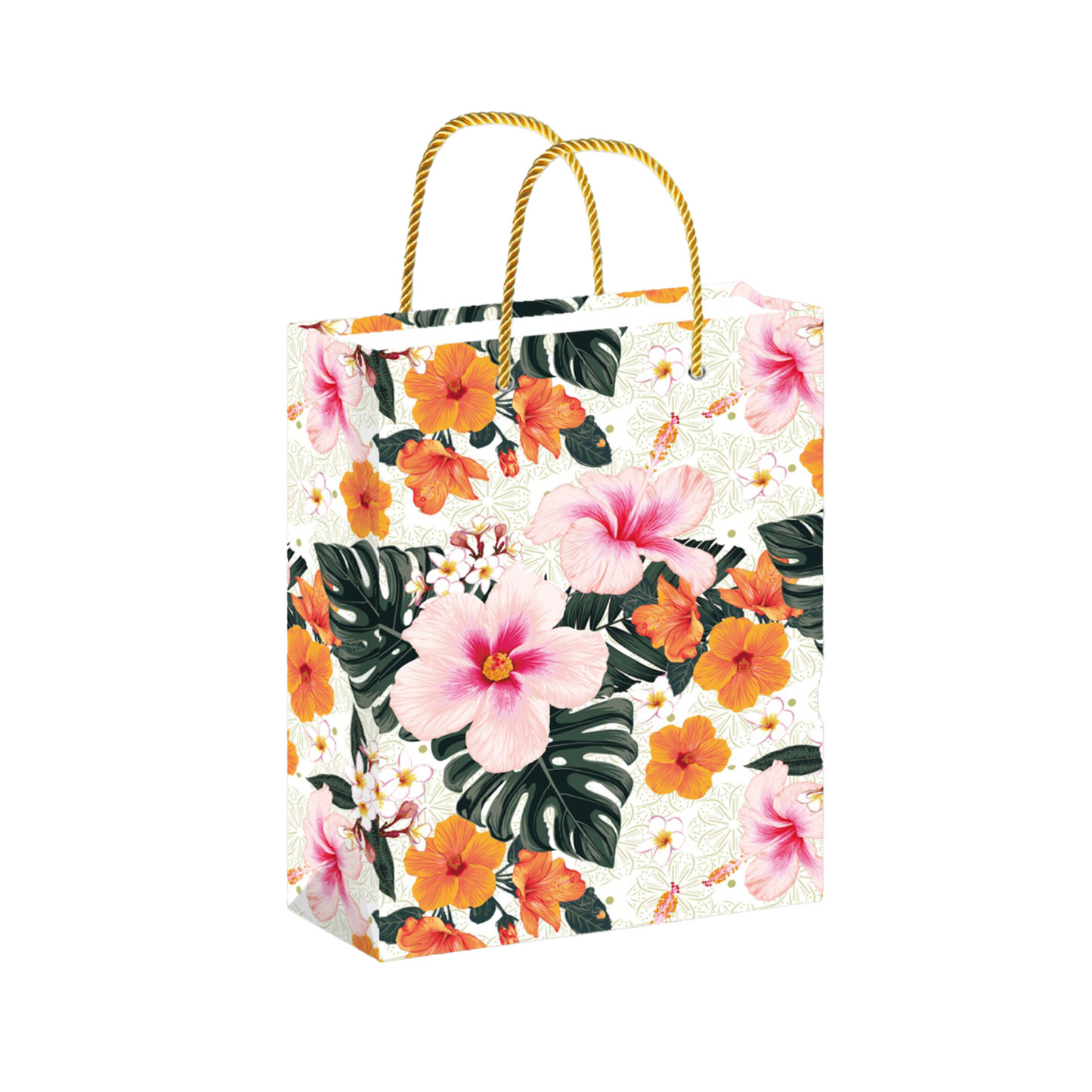 Borsa Regalo Elegante con Fiori