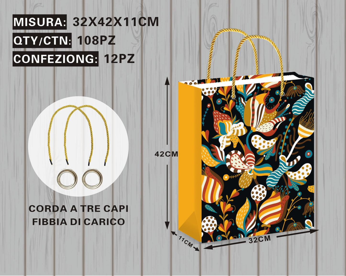 Borsa Regalo Botanica Audace