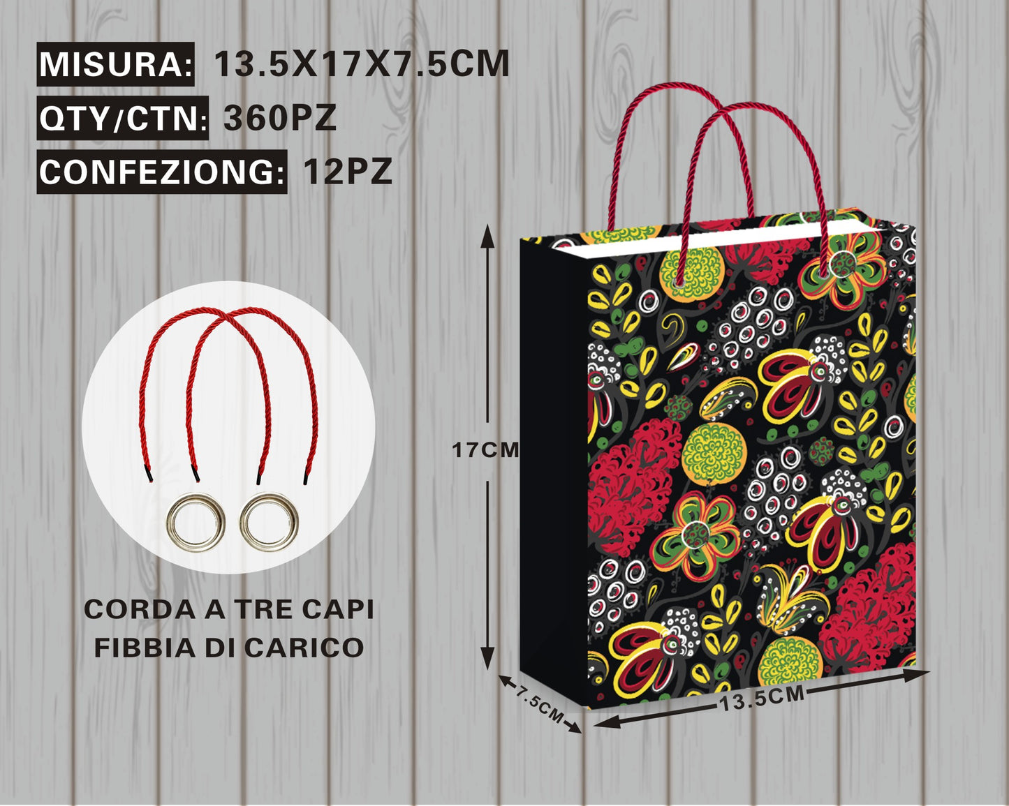 Borsa Regalo Botanica Audace