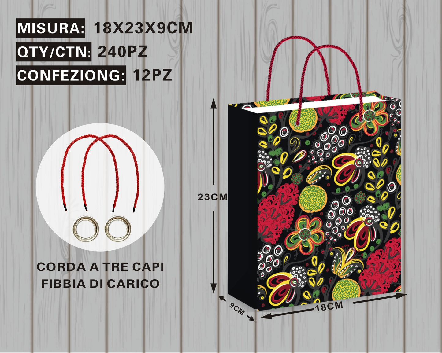 Borsa Regalo Botanica Audace