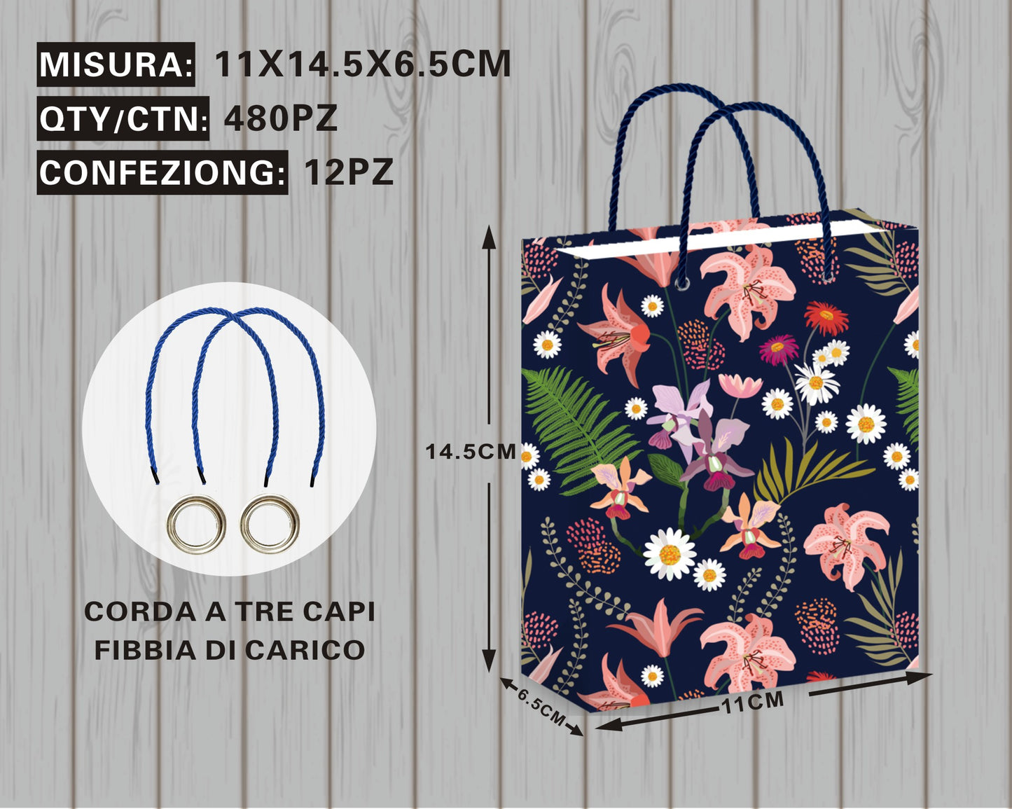 Borsa Regalo Botanica Audace
