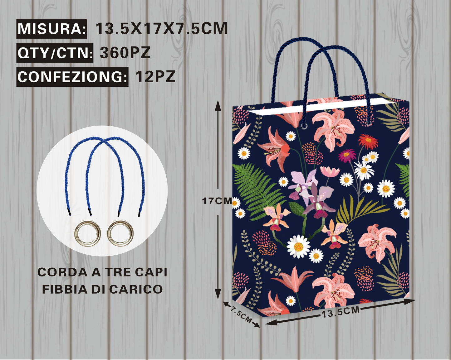 Borsa Regalo Botanica Audace