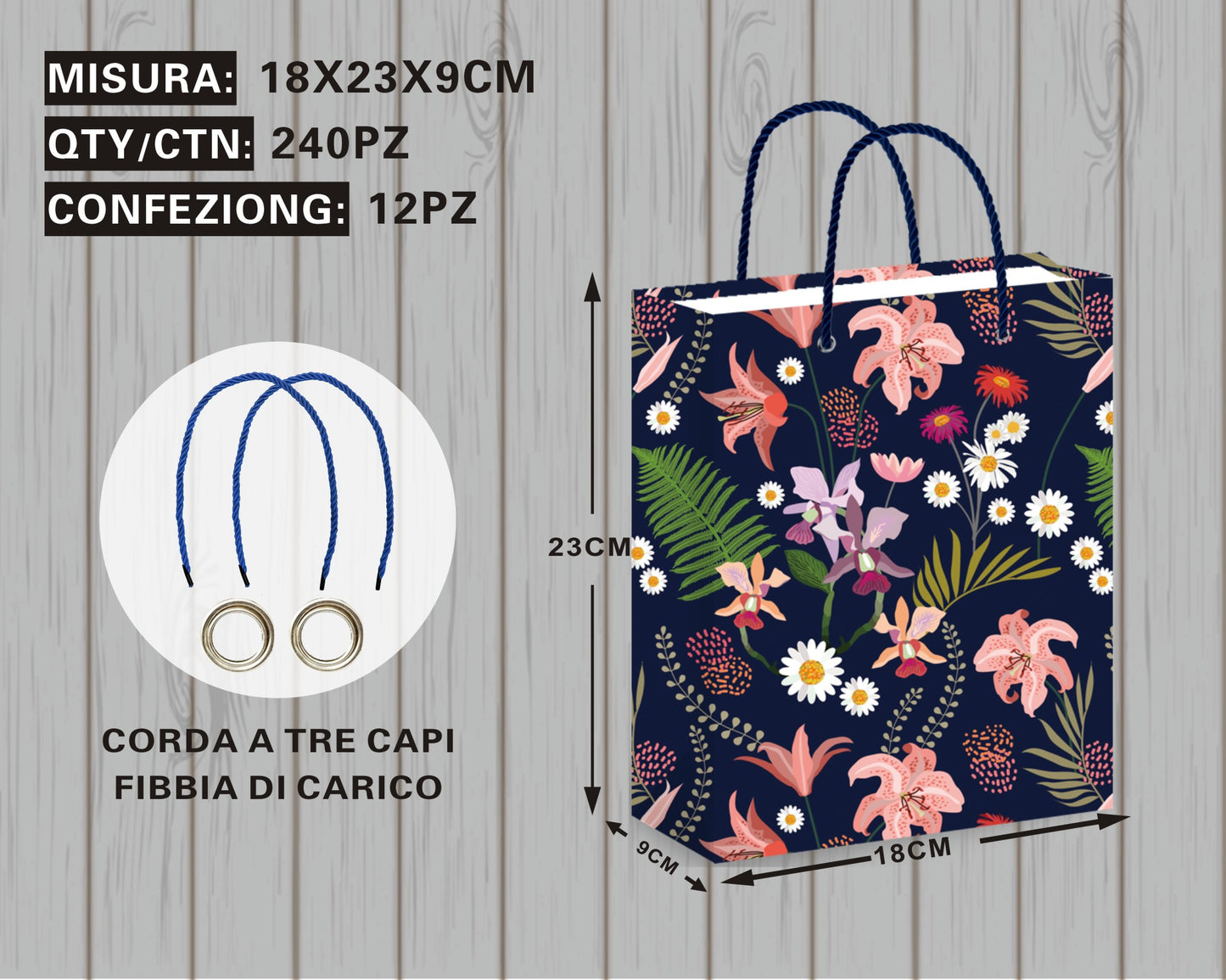 Borsa Regalo Botanica Audace