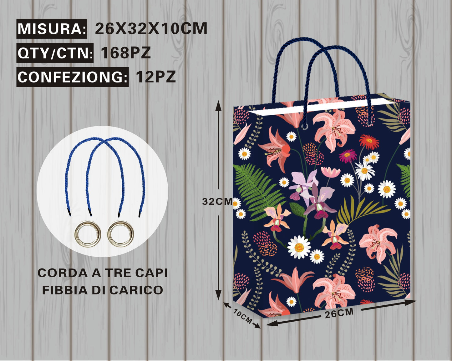 Borsa Regalo Botanica Audace