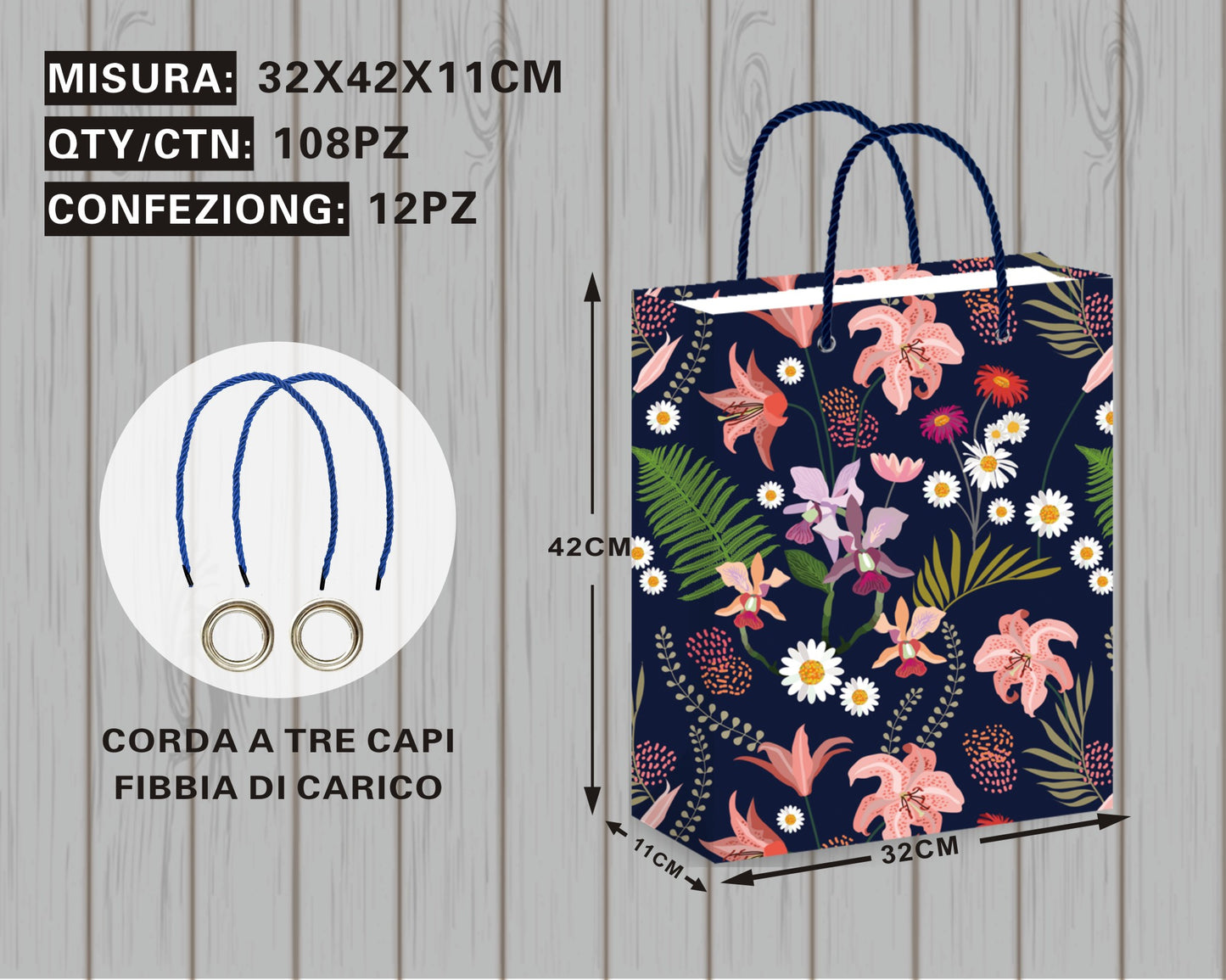 Borsa Regalo Botanica Audace