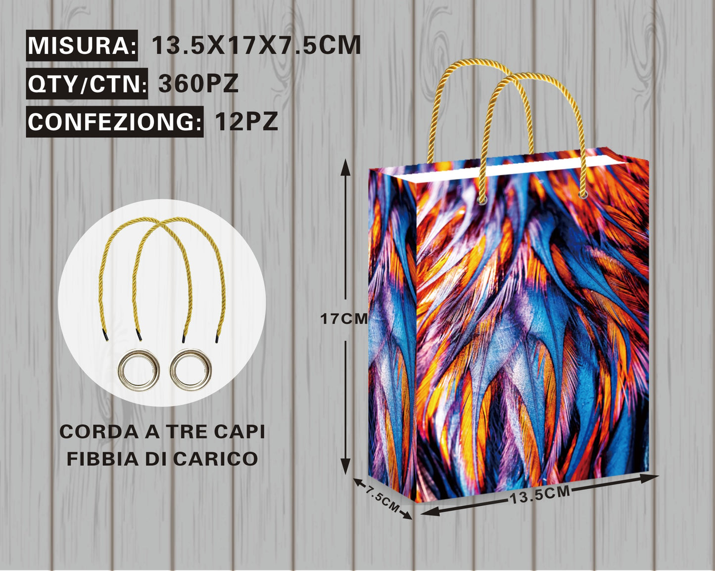 Borsa Regalo Botanica Audace