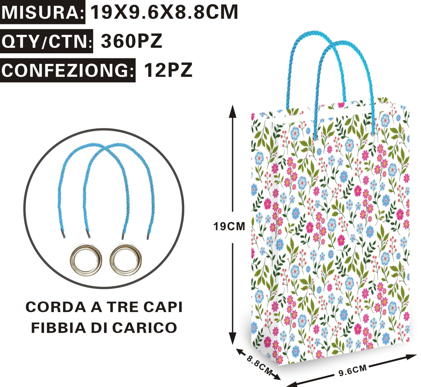 Borsa Regalo Botanica Audace