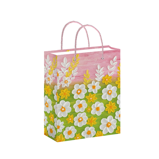 Borsa Regalo Elegante con Fiori