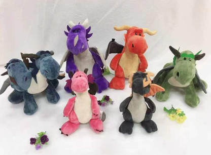 🐉 Peluche Drago Rosa
