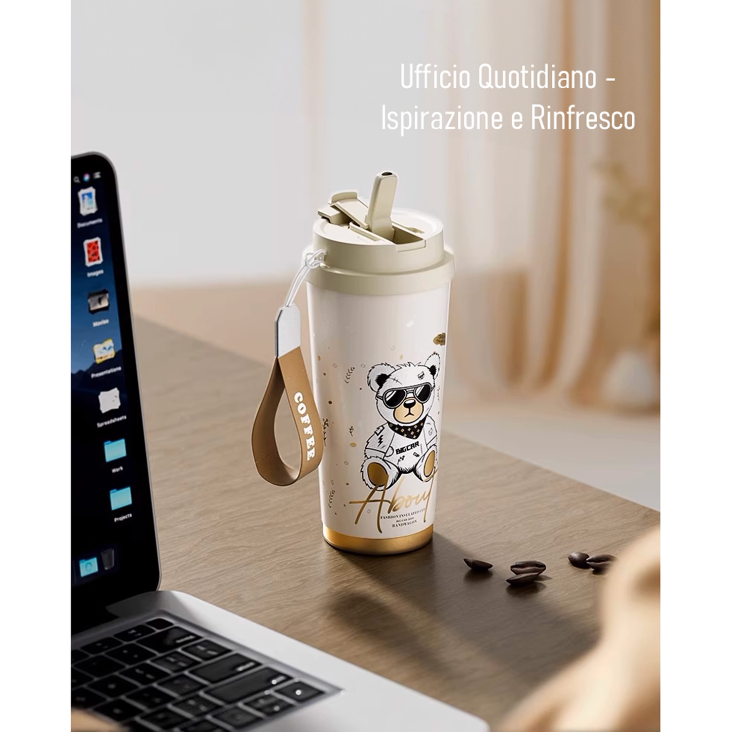 Luxury Stainless Steel Insulated Coffee Travel Mug