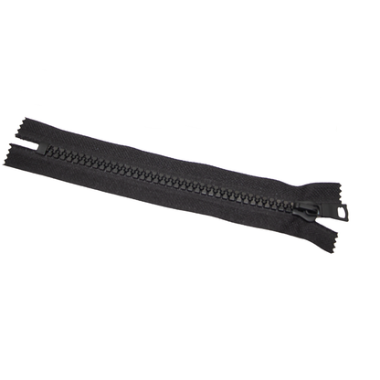 Cerniere Zip Alta Qualità - Nero NERO, 20 CM, Misura della catena: #10