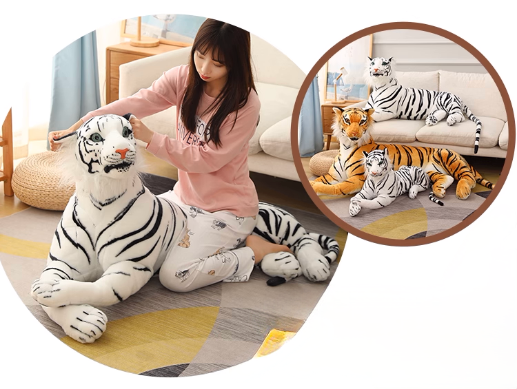 🐯❄️ Peluche Tigre Bianca
