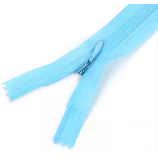 Cerniera Invisibile – 60 cm -Azzurro
