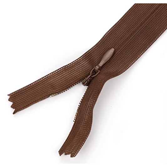 Cerniera Invisibile – 60 cm - Marrone